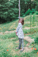 Load image into Gallery viewer, Cream Fall Floral High Low (leggings sold separate)