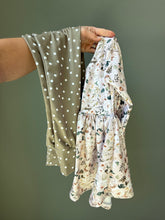 Load image into Gallery viewer, Cream Fall Floral High Low (leggings sold separate)