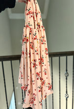 Load image into Gallery viewer, Peachy Summer Tank Floral High Low Dress