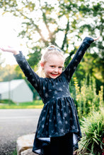 Load image into Gallery viewer, Fall Spider Webs Halloween High Low