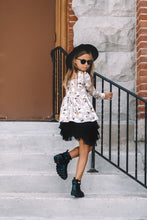 Load image into Gallery viewer, Fall Halloween Ghosty Peplum OR Dress