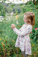 Load image into Gallery viewer, Cream Fall Floral High Low (leggings sold separate)