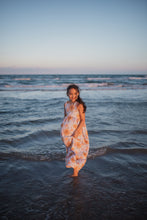 Load image into Gallery viewer, Fall Sunflower Maxi Dress