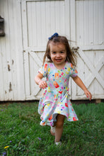 Load image into Gallery viewer, Spring Popsicle Twirl Dress