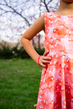 Load image into Gallery viewer, Spring Red and White Stars Twirl Dress