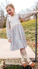Load image into Gallery viewer, Spring Floral Puff Sleeve Dress