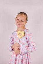 Load image into Gallery viewer, Spring Bright Floral Twirl Dress