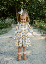 Load image into Gallery viewer, Fall Plaid Twirl Dress