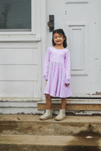 Load image into Gallery viewer, Spring Kitty Cat Twirl Dress