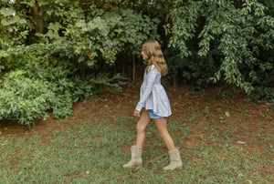 Fall Plaid High Low