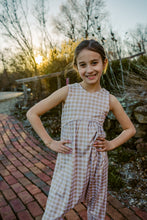 Load image into Gallery viewer, Spring Gingham Romper