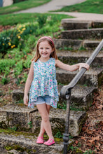 Load image into Gallery viewer, Spring Bright Floral Peplum OR Dress