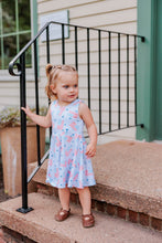 Load image into Gallery viewer, Spring American Flag Twirl Dress