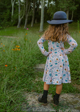 Load image into Gallery viewer, Fall Sunflower Twirl Dress