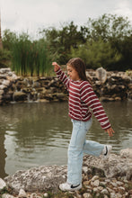 Load image into Gallery viewer, Fall Stripe Sweater