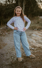 Load image into Gallery viewer, Spring Lavender Gingham Tee