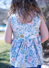 Load image into Gallery viewer, Spring Vintage Floral Peplum
