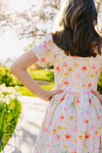 Load image into Gallery viewer, Sweet Floral Summer Flutter Sleeve Dress