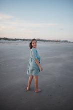 Load image into Gallery viewer, Fall Sage Plaid Dress