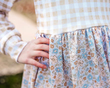 Load image into Gallery viewer, Spring Floral Puff Sleeve Dress