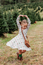 Load image into Gallery viewer, Christmas Stocking Twirl Dress