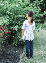 Load image into Gallery viewer, Fall Rose Garden Peplum