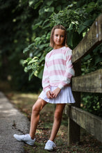 Load image into Gallery viewer, Fall Pink &amp; White Sweater