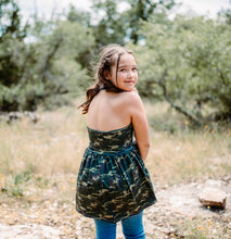 Load image into Gallery viewer, Summer Camo Halter High Low