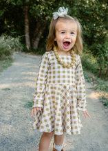 Load image into Gallery viewer, Fall Plaid Twirl Dress