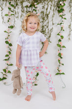 Load image into Gallery viewer, Spring Lavender Peplum