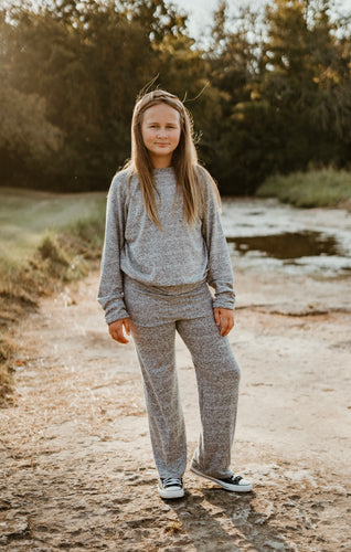 Fall Grey Cozy Pants