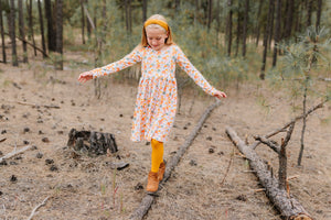 Fall Pumpkin Dress