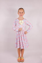 Load image into Gallery viewer, Spring Bright Floral Twirl Dress
