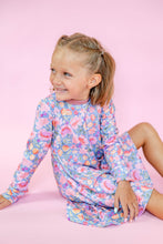 Load image into Gallery viewer, Pretty Fall Floral Tunic Dress