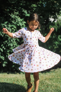 Pretty Floral Fall Twirl