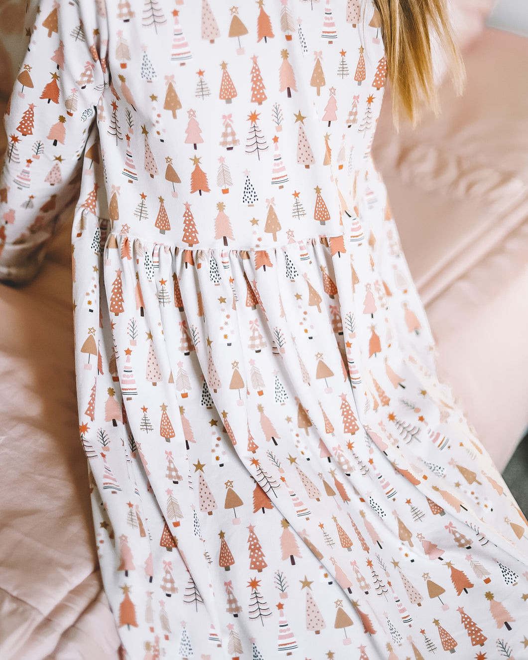 Blush Christmas Trees