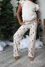 Load image into Gallery viewer, Tan Christmas Lounge Pants