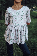 Load image into Gallery viewer, Fall Rose Garden Peplum