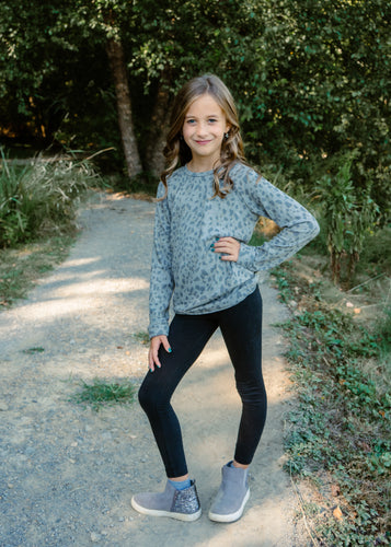 Fall Cheetah Print Sweater