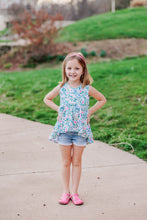 Load image into Gallery viewer, Spring Bright Floral Peplum OR Dress