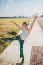 Load image into Gallery viewer, Green Fall Velvet Bells or Leggings