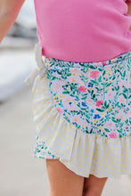 Load image into Gallery viewer, Floral Spring Ruffle Skort