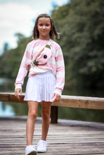 Load image into Gallery viewer, Fall Pink &amp; White Sweater