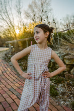 Load image into Gallery viewer, Spring Gingham Romper