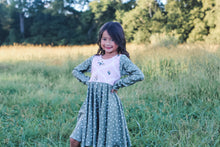 Load image into Gallery viewer, Fall Antique Floral Twirl Dress