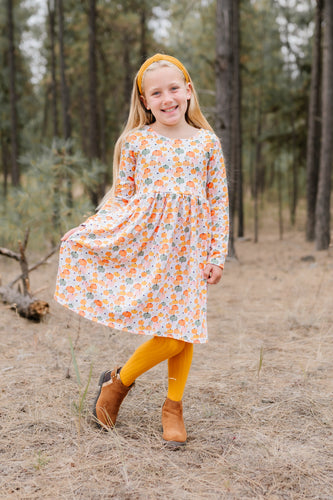 Fall Pumpkin Dress