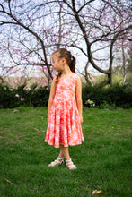 Load image into Gallery viewer, Spring Red and White Stars Twirl Dress