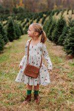 Load image into Gallery viewer, Christmas Stocking Twirl Dress