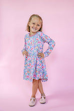 Load image into Gallery viewer, Pretty Fall Floral Tunic Dress