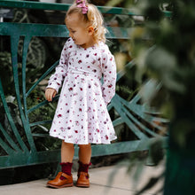 Load image into Gallery viewer, Spring Dainty Floral Twirl Dress